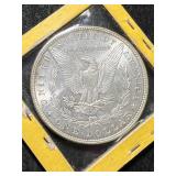 1886 US MORGAN SILVER DOLLAR