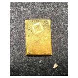 1 GRAM .999 FINE GOLD BAR