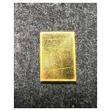 1 GRAM .999 FINE GOLD BAR