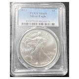 2022 AMERICAN SILVER EAGLE PCGS MS69