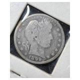 1899 US BARBER QUARTER