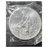1982 ENGELHARD PROSPECTOR 1 TROY OZ .999 FINE SILVER