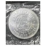 1982 ENGELHARD PROSPECTOR 1 TROY OZ .999 FINE SILVER