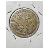 1897 US BARBER QUARTER
