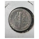 1945-D US MERCURY DIME