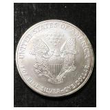 2005 AMERICAN SILVER EAGLE 1 TROY OZ .999 FINE SILVER