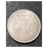 1889 US MORGAN SILVER DOLLAR