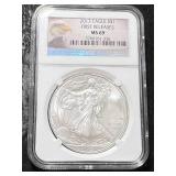 2013 AMERICAN SILVER EAGLE NGC MS69