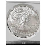 2013 AMERICAN SILVER EAGLE NGC MS69