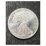 HALF TROY OZ .999 FINE SILVER WALKING LIBERTY ROUND
