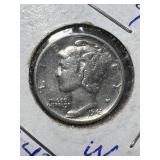 1943 US MERCURY DIME