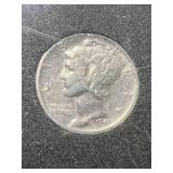 1941-D US MERCURY DIME IN CASE