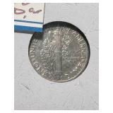 1941-D US MERCURY DIME IN CASE