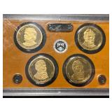 US PRESIDENTIAL DOLLAR PROOF SET