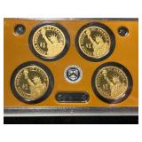 US PRESIDENTIAL DOLLAR PROOF SET