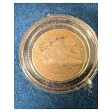 1858 US FLYING EAGLE CENT IN BOX