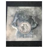 1 TROY OZ .999 FINE SILVER KNIGHTS OF THE PAST ROUND IN AIRTITE