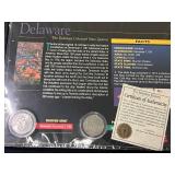 THE DELAWARE COLORIZED STATE QUARTERS