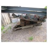 Pallet rack with 2 8
