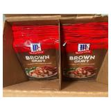 AS 2 - McCormick Brown Gravy Mix - Lot of 24 Bags