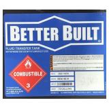 ^Better Built Steel Diesel Fuel Transfer Tank Toolbox Combo With GPI 12V Fuel Transfer Pump, 75-Gallon, Rectangular, Black, 15 GPM, Model# 29214987 #56057 Msrp $1,699.99