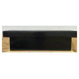 ^Northern Tool + Equipment Deep Crossover Truck Toolbox with Removable Tray, 69in. x 20in. x 19in., Aluminum, Gloss Black, Pushbutton Latches #41914 Msrp $549.99