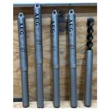 AEG Rotary Hammer Drill Bit Dia. 1" L 13" lot of 5