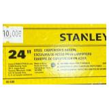 Stanley 24  Steel Carpenters Square lot of 3