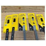 Stanley hacksaw blades! (lot of 5)