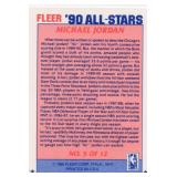 1990 Fleer All Stars Michael Jordan #5 Basketball Card