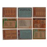 Lot of 9 Vintage Hockey Cards Including 1979-80 Topps Mike Bossy "Record Breaker" #161, 1972-73 Topps NHL Scoring Leaders #63, and More!