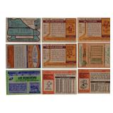 Lot Of 9 Vintage Hockey Cards Including 1973-74 Topps Tim Ecclestone #124, 1974-75 Topps Jim Rutherford #225, and More!