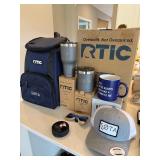 SOTA RTIC Promo Gift Lot Cooler Backpack Tumblers Hat Mug Bow Tie