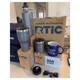 SOTA RTIC Drinkware Gift Lot Cooler Bag Tumblers Bottle Mug