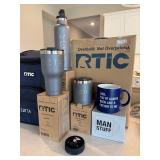 RTIC SOTA Drinkware Gift Lot Cooler Tumblers Bottle Mug Puck Opener