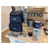 SOTA RTIC Gift Lot Cooler Bag Tumblers Mug Bracelets Aroma Kits