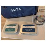 SOTA RTIC Gift Lot Cooler Bag Tumblers Mug Bracelets Aroma Kits