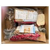COTOPHER Kraft Gift Box Packaging Lot w Thank You Stickers Ribbon