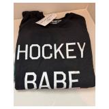 Hockey Kids Gift Lot Books & Youth Sweatshirt Hockey Babe Portage Main