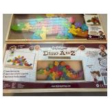BeginAgain Dino A to Z Wooden Alphabet Puzzle Lot of 4 Boxed Toys