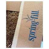 Spring-Fill Crinkle Cut Kraft Paper Shred 10 lb Carton Packaging Fill