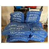 Bulk Lot SOTA Hockey Graphic T-Shirts Blue Kids Have Hockey Mixed Sizes - Great for Team T-Shirts Assorted Unisex Sizes from XS - XXL