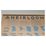 AHeirloom Minnesota State Shaped Bamboo Cutting Board w/ Box Lot of 3