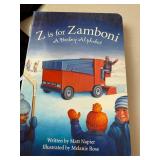 Portage and Main Hockey Babe 0-6M Baby Shirt & Zamboni Book Set