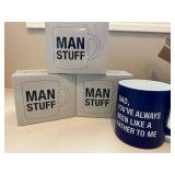 Three New in Box Man Stuff Dad You
