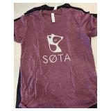 SOTA & District Graphic Tees - Assorted T-Shirts blue and maroon