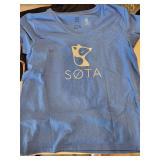 SOTA & District Graphic Tees - Assorted T-Shirts blue and maroon