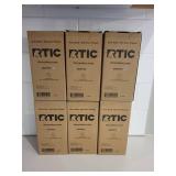 RTIC Graphite Tumbler - 6-Pack