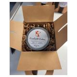 8 Oz Soy Wax Candles in gift wrap