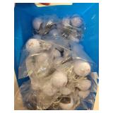 Assorted SOTA Golf Ball Keychains with Carabiner Clips - Bagged in Plastic